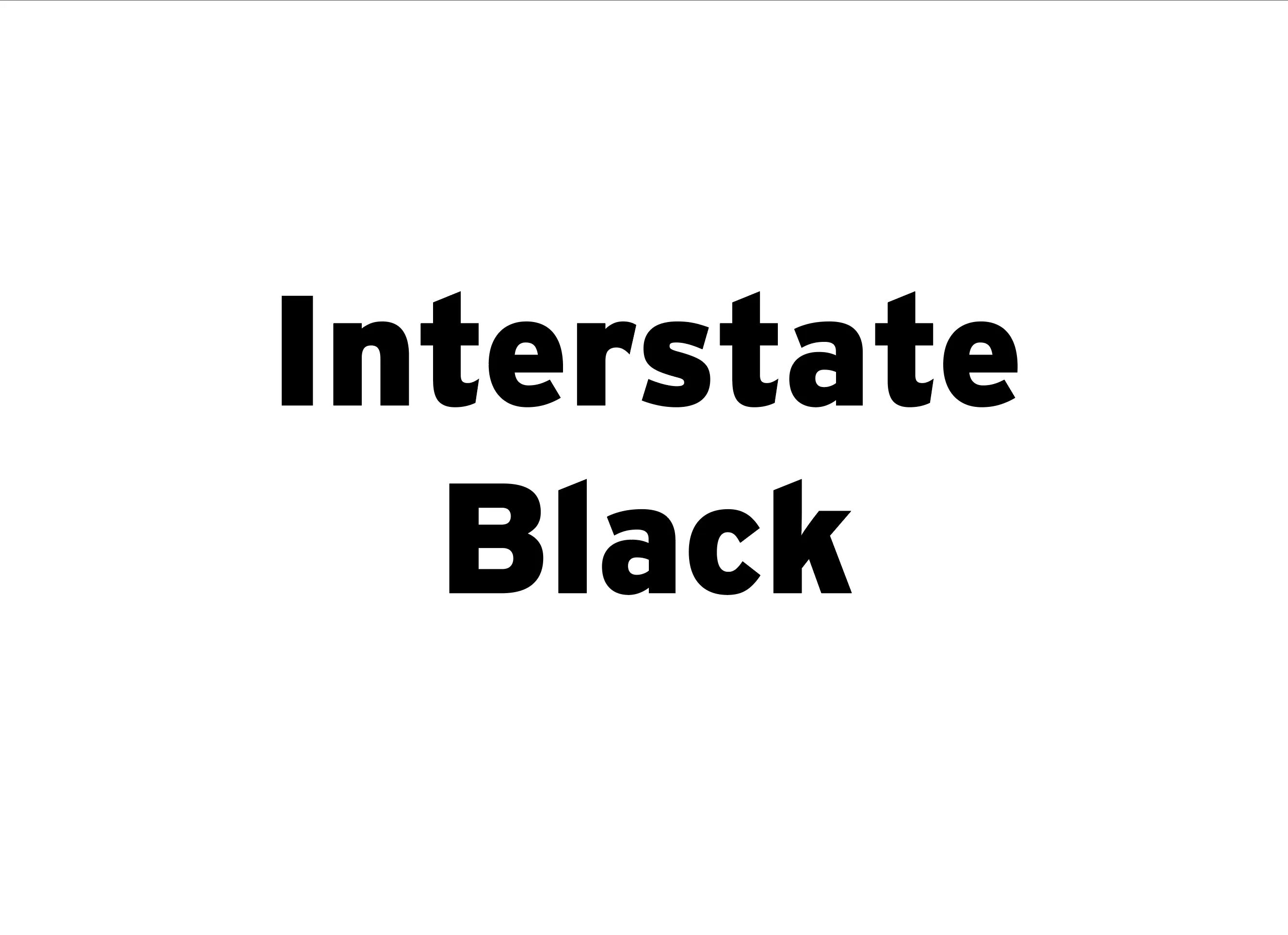 Picture of the typeface