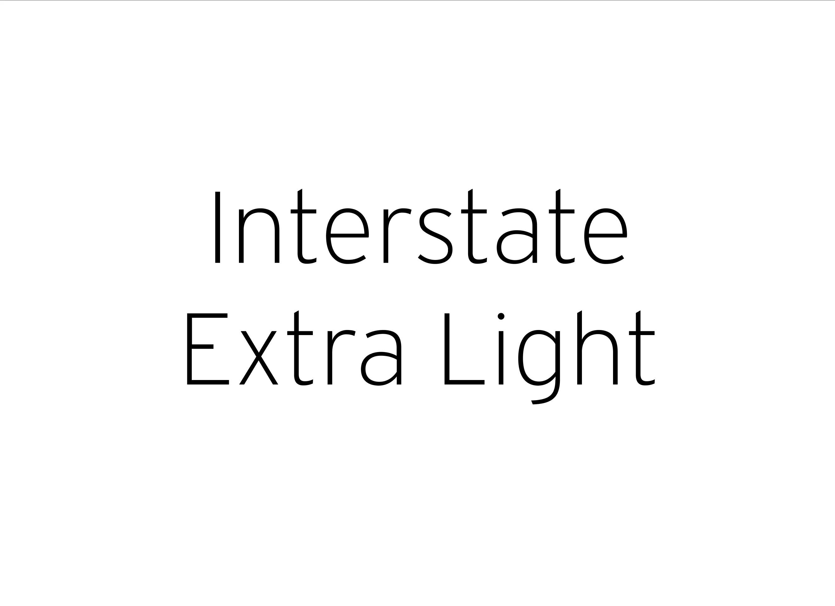 Picture of the typeface