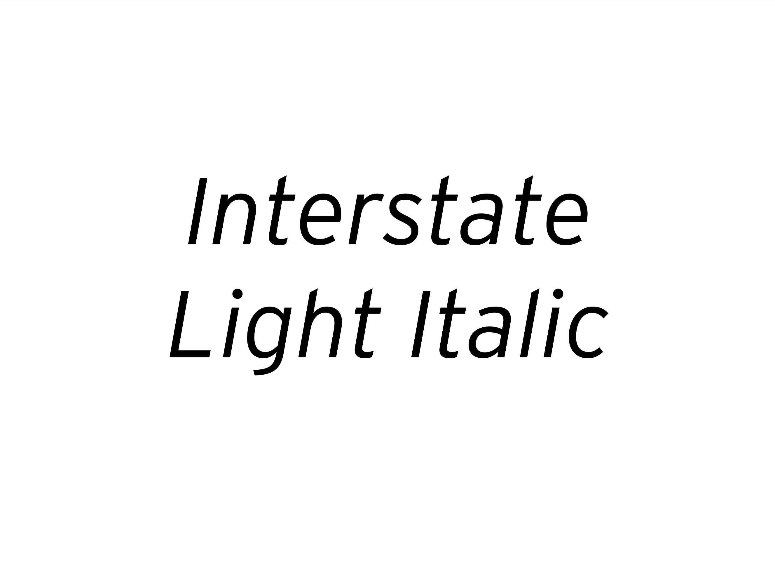 Picture of the typeface