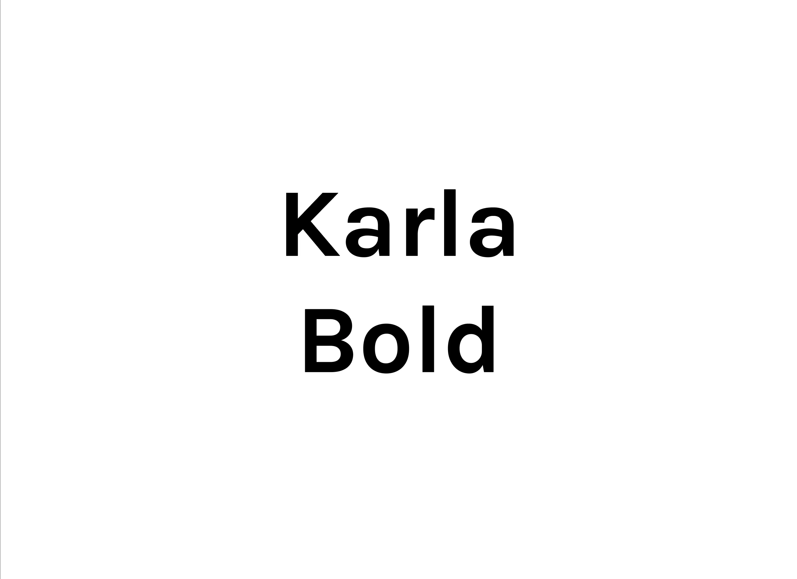 Picture of the typeface