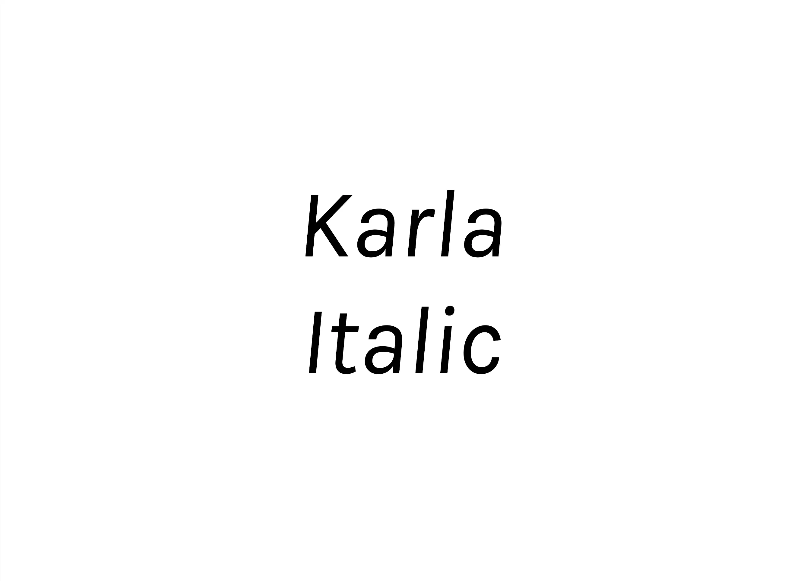 Picture of the typeface