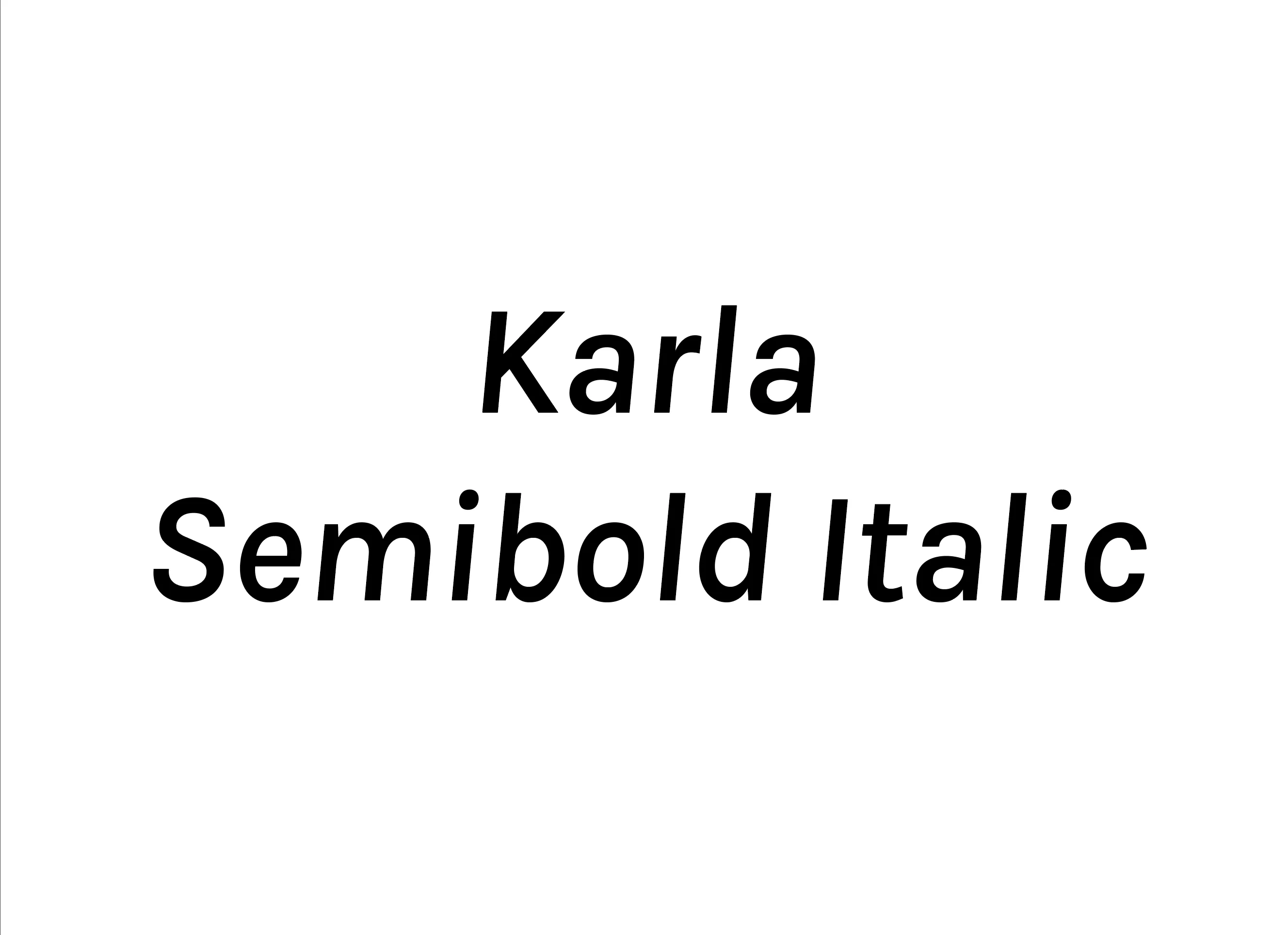 Picture of the typeface