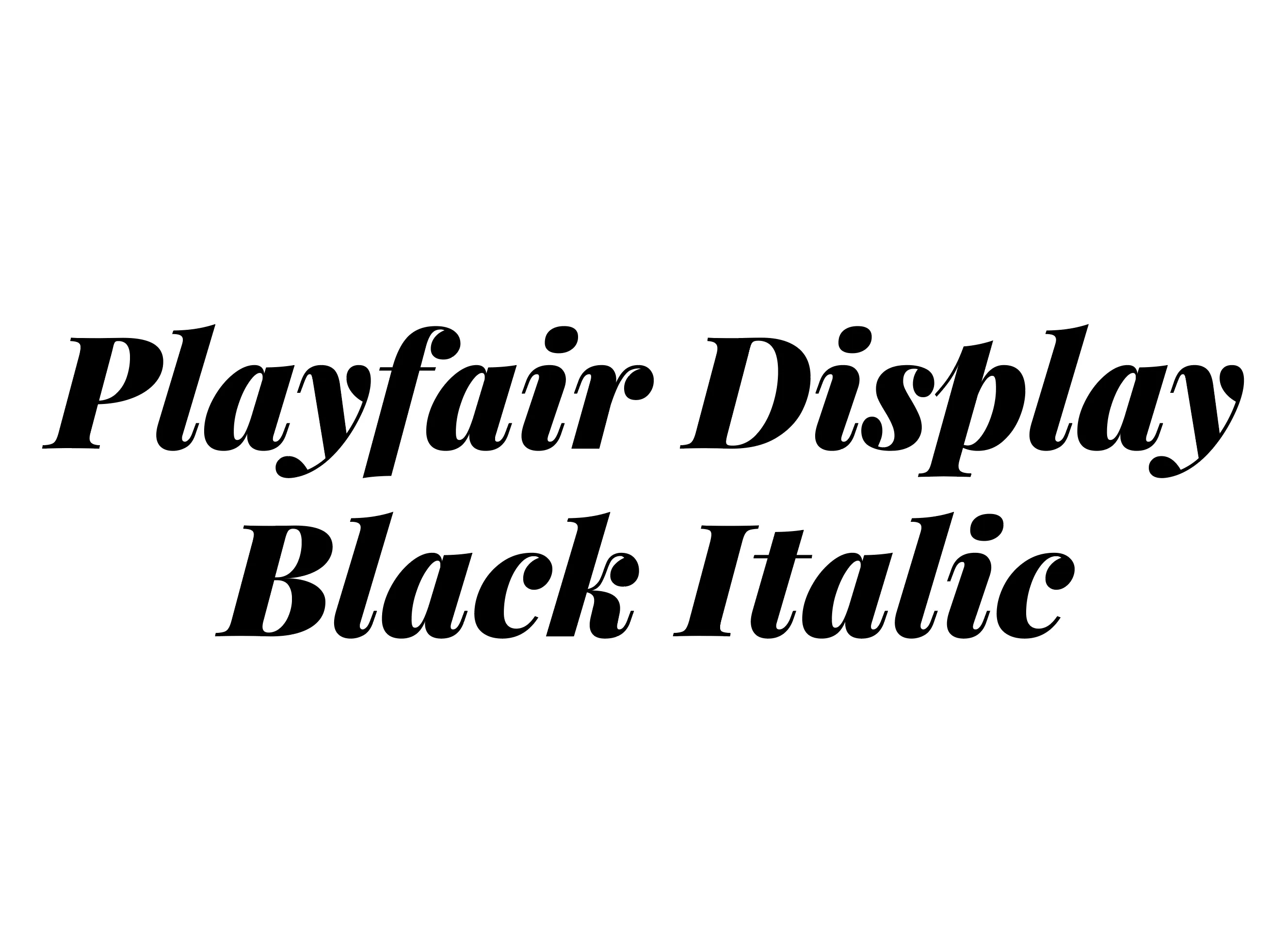 Picture of the typeface